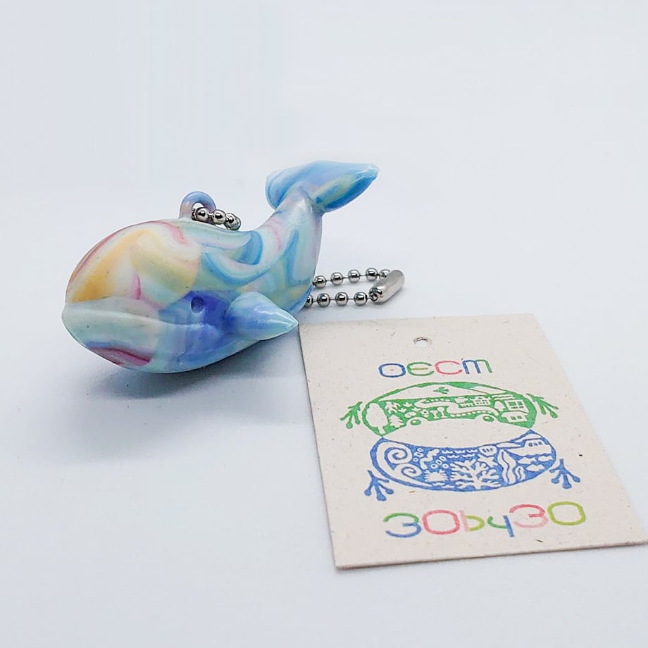 The Whale No.006｜生物多様性クジラキーホルダー｜唐津 | Precious P