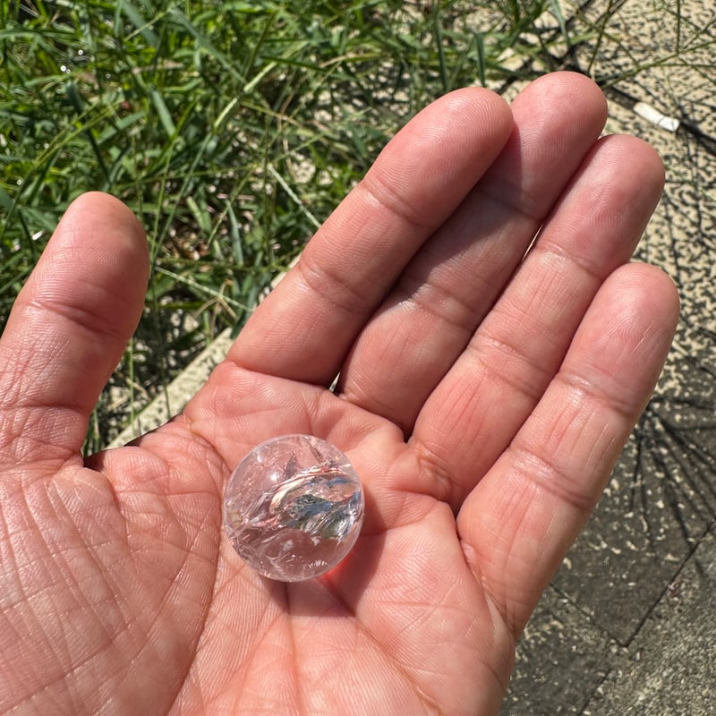 箱根神社と九頭龍神社の龍を纏ったレインボー水晶 | エス