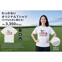わっかないオリジナルTシャツ(クマもたまに現れる)