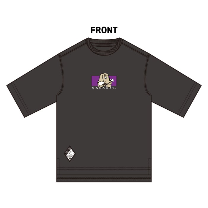 HANABIE.×GALFY コラボ犬Tシャツ 2匹目 | GDアーティストグッズショップ