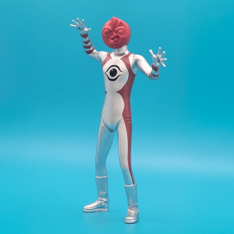 【新品未開封】ブラック タローマン ベンダブルアクション フィギュアとカード2点 海洋堂 【即納】【新品】ブラックタローマン ベンダブル