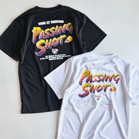 PASSINGSHOT ファイターTシャツ BLACK