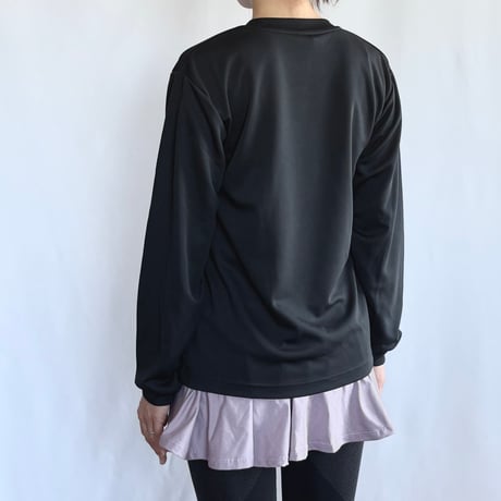 PASSINGSHOT テープロゴロンT BLACK