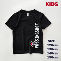 【キッズ】PASSY ゲームTシャツ BLACK