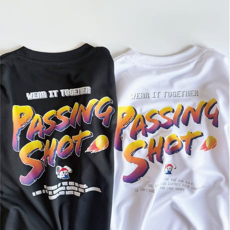 PASSINGSHOT ファイターTシャツ BLACK