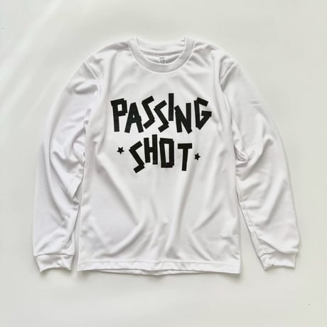 PASSINGSHOT テープロゴロンT BLACK