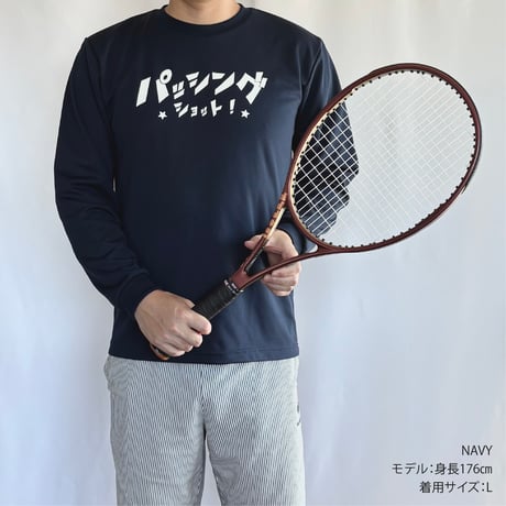 PASSINGSHOT カタカナロンT NAVY