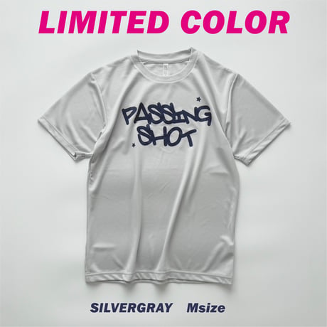 【限定色】PASSINGSHOT 初代Tシャツ SIVERGRAY（Mサイズ）