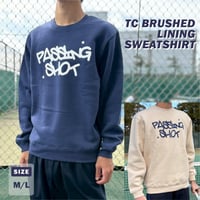初代 10.0ozTC裏起毛クルーネックレーナー INDIGO/BEIGE