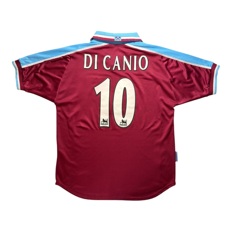 1999-01 West Ham United Home Shirt #10 DI CANIO
