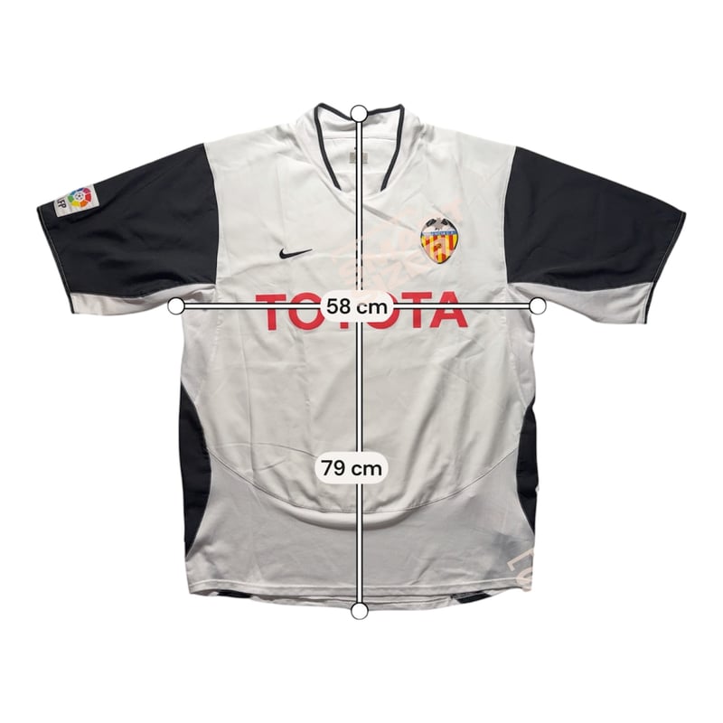 2003-2004 NIKE バレンシアCF ユニフォーム スペイン サッカー 2003-04 Valencia CF Home Shirt / Nike | SPREADS