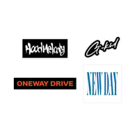 "Hood Melody" STICKER SET