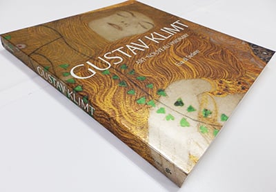 グスタフ・クリムト、ヌーダ・ヴェリタス、希少画集画、新品額装付 Gustav Klimt: Art Nouveau Visionary グスタフ・クリムト画集