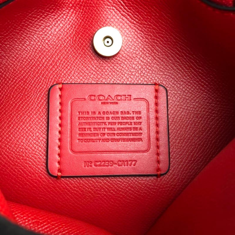 COACH ショルダーバッグ モリー バケット バッグ レザー