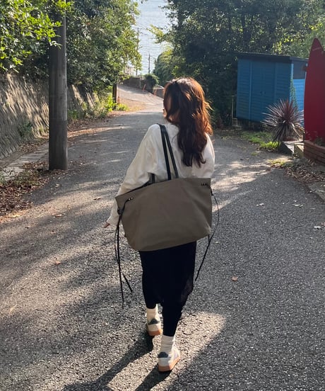 ポーチ付きベーシックトートバッグ