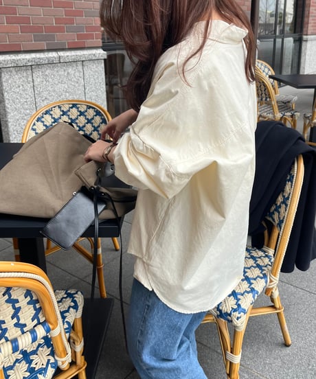 イニシャルロゴコットンシャツ
