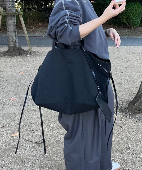 ポーチ付きベーシックトートバッグ
