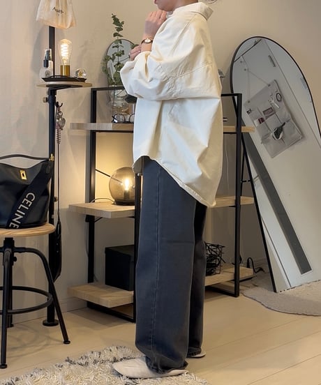 イニシャルロゴコットンシャツ
