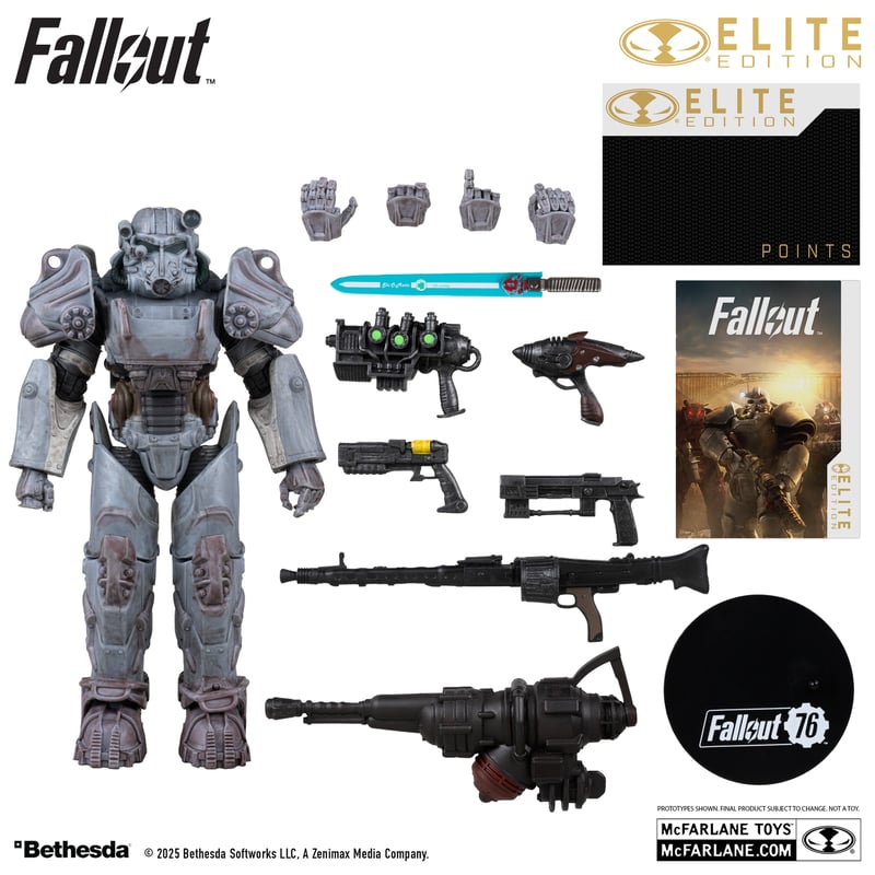 Fallout 76 T-60 7” Deluxe Action Figure McFarla