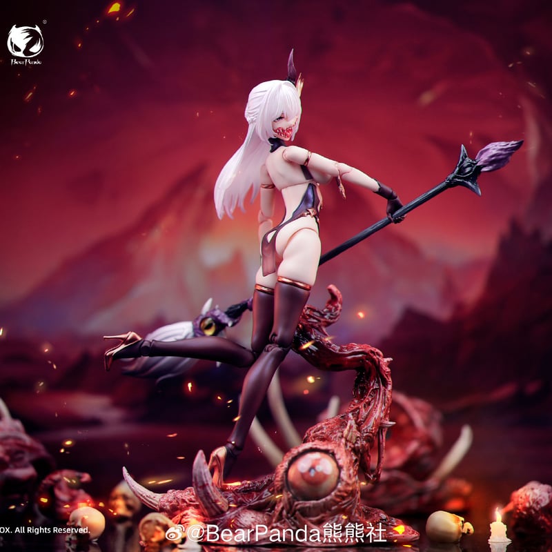 Eiifox&Bearpanda 熊熊社 華夏神鬼 画皮 1/12 Scale Action