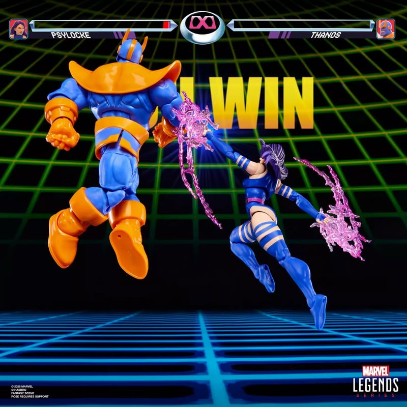 Marvel Legends Series Gamerverse Psylocke vs. T