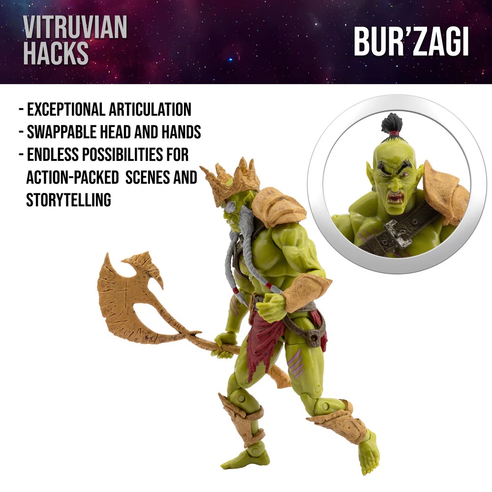 Boss Fight Studio Vitruvian H.A.C.K.S. - Bur'Za