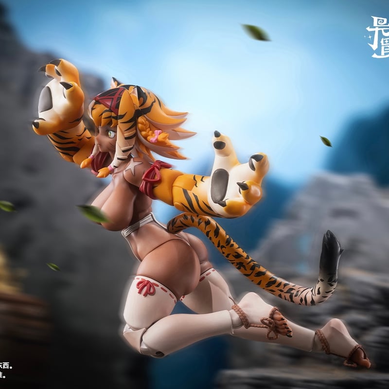 蜗之壳 RPG-04 虎娘伽露 Garu 1/12 Action Figure（特典付き） |
