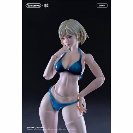 【予約】Romankey UMS004C Articulated Female Body Mia 《特別彩色版》 1/12スケール 完成品アクションフィギュア