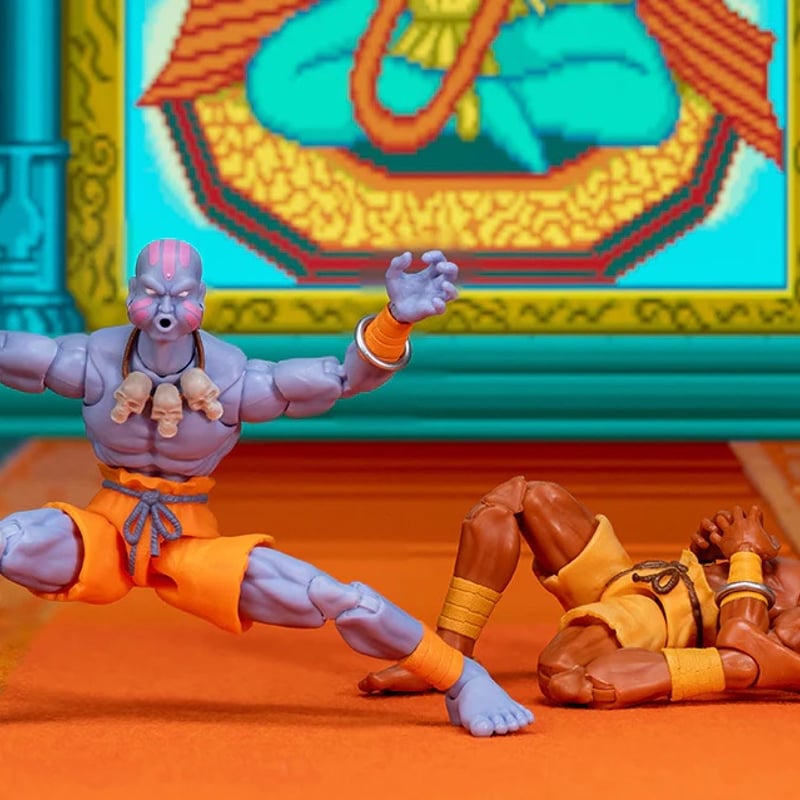 jada toys ストリートファイター　ベガ　ダルシム jada toys ストリートファイター ダルシム2Pカラー - メルカリ