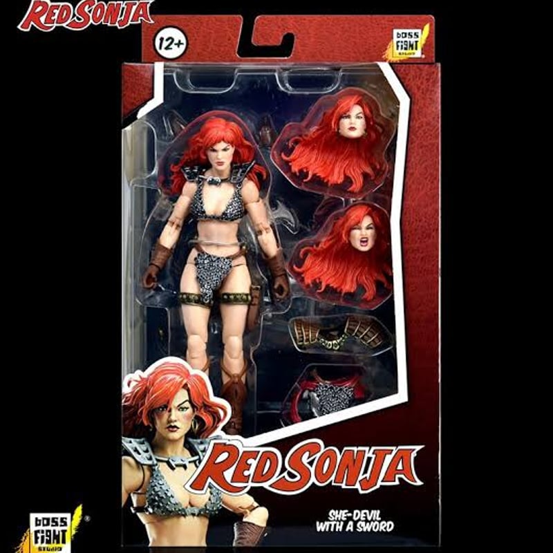 Red Sonja Epic H.A.C.K.S. 1:12 Scale Action Fig