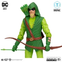 Green Arrow (Longbow Hunter) with McFarlane Toys Digital Collectible 7” Action Figure