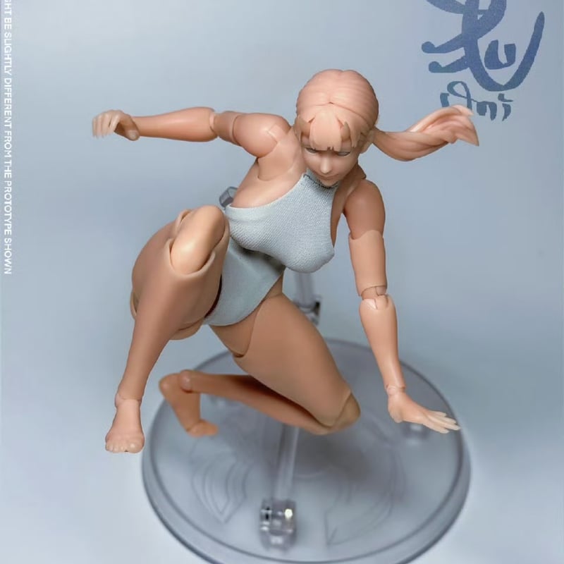 予約】Cowl Production CP00『鬼ガール』無彩色版 1/12スケール 完成