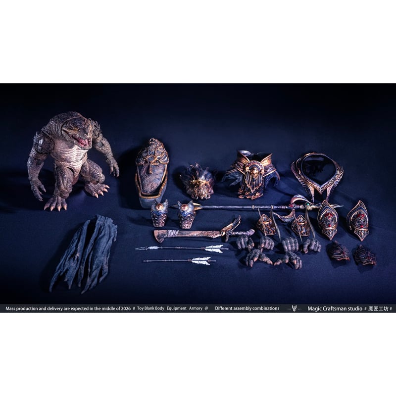 予約】魔匠工坊 Magic Craftsman Studio 《乱神殿》系列 -索贝克- S