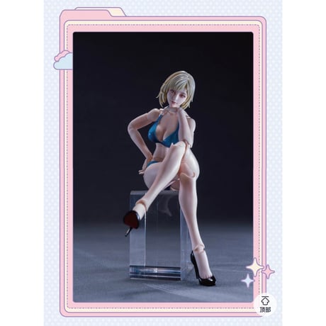 【予約】Romankey UMS004C Articulated Female Body Mia 《特別彩色版》 1/12スケール 完成品アクションフィギュア