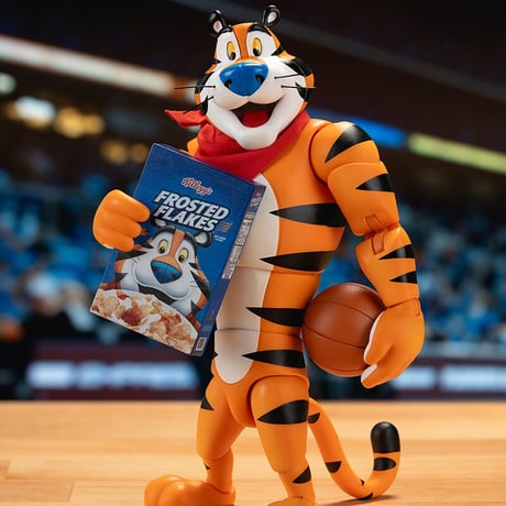 Jada toys ケロッグ / トニー・ザ・タイガー Kellogg’s Frosted Flakes Tony the Tiger 6-Inch Action Figure