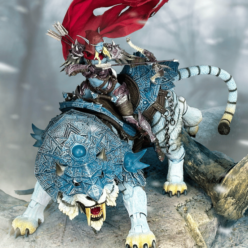 予約前受金】Fury Toys Maya Temple Tiger FT-02 White