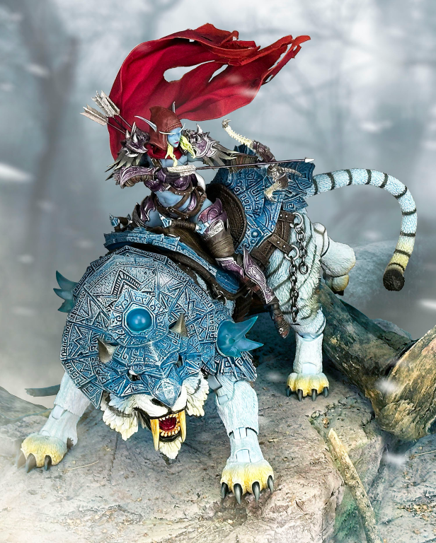 予約前受金】Fury Toys Maya Temple Tiger FT-02 White
