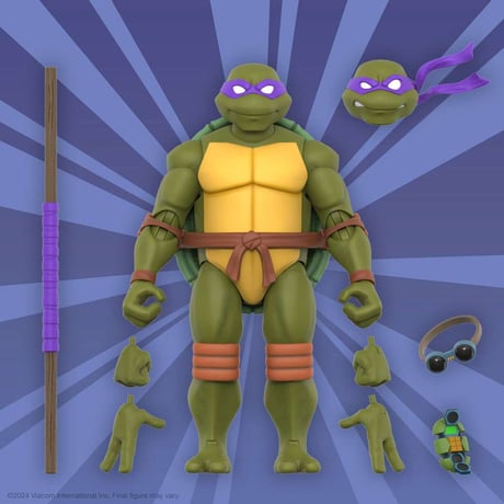 SUPER7 Teenage Mutant Ninja Turtles Wave12 Donatello 7" Scale Action Figure