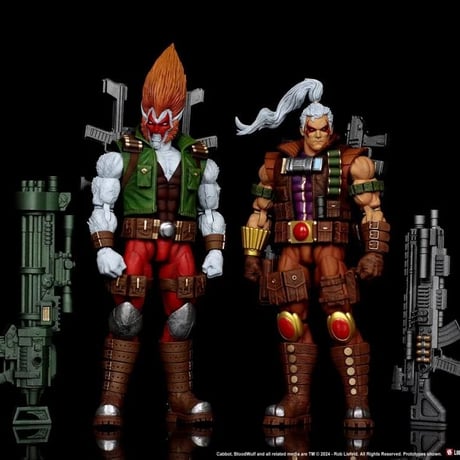 Rob Liefeld Extreme Universe: Bloodwulf 6” Action Figure
