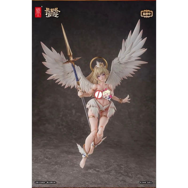 予約】蜗之壳 RPG-07 天使 アンジェラ Angela 1/12 Action Figu