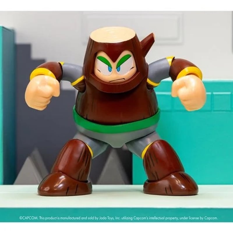 ミスターウッドマン　新品未使用 ロックマン2 ウッドマン Mega Man (Wave3) Wood Man Deluxe