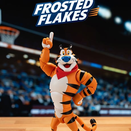 Jada toys ケロッグ / トニー・ザ・タイガー Kellogg’s Frosted Flakes Tony the Tiger 6-Inch Action Figure