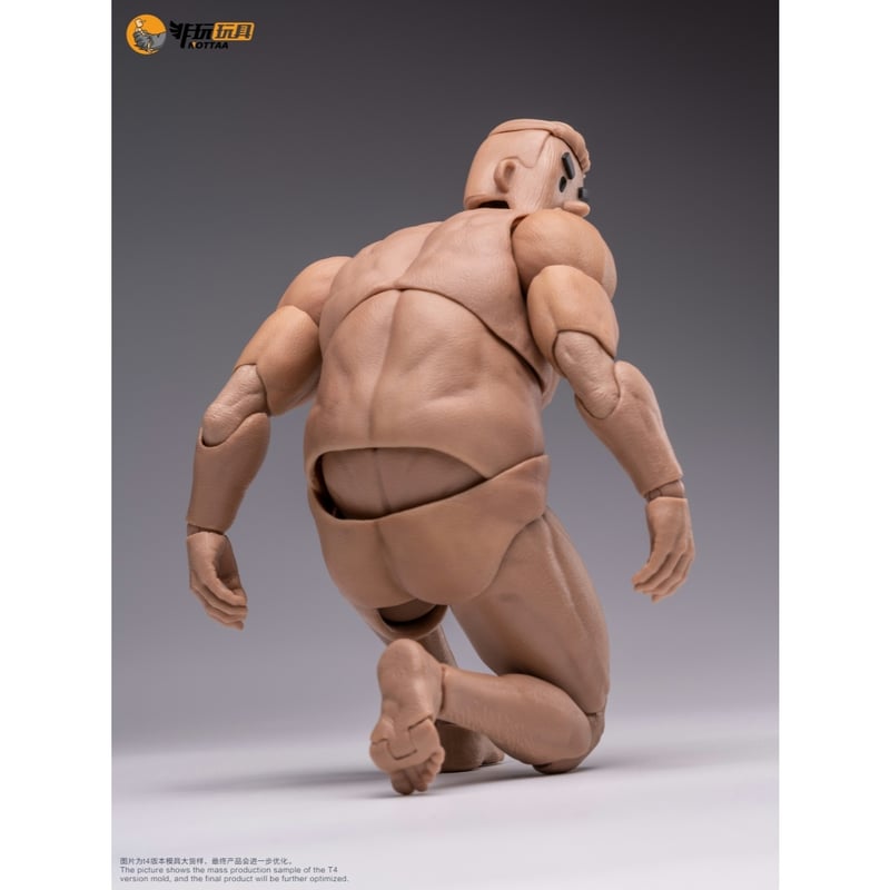 予約】Nottaa Toys NT-03 Naked Middle-Aged Fatty M