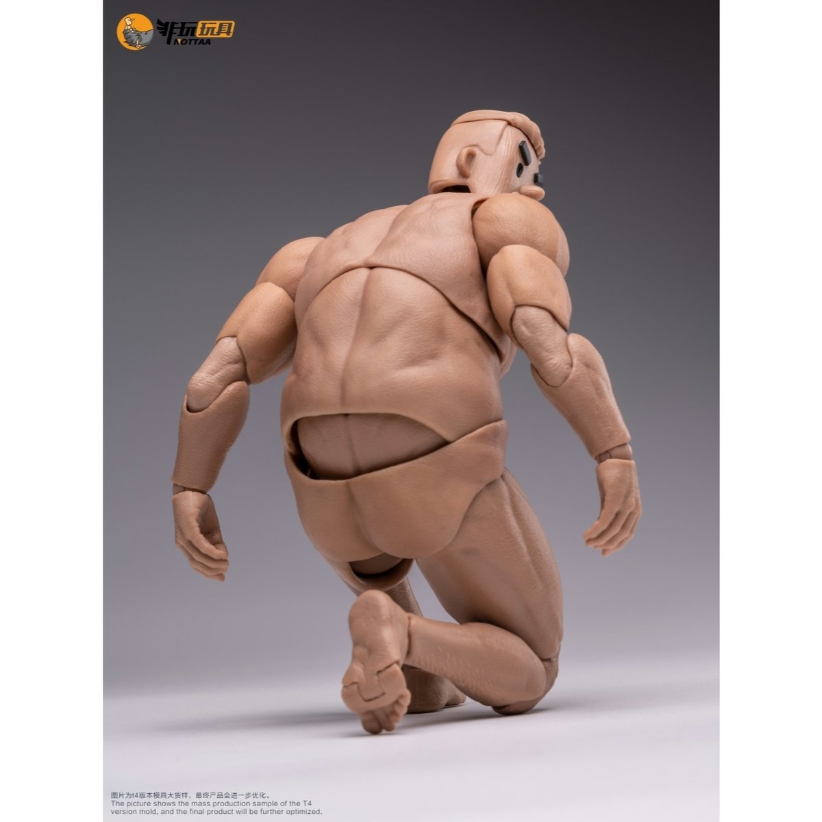 予約】Nottaa Toys NT-03 Naked Middle-Aged Fatty M