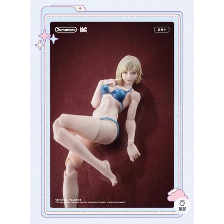 【予約】Romankey UMS004C Articulated Female Body Mia 《特別彩色版》 1/12スケール 完成品アクションフィギュア