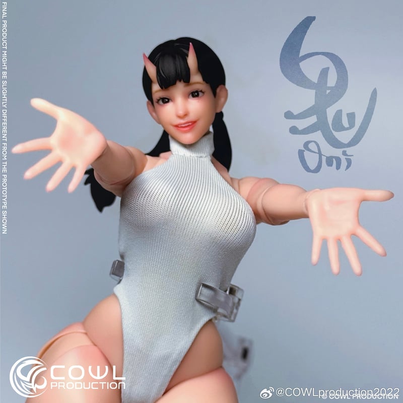 予約完売】Cowl Production CP01『鬼ガール』 1/12スケール 完成品アク