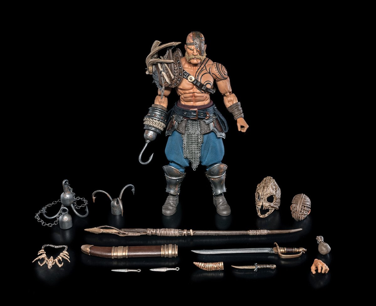 【未開封】 Mythic Legions 獅子頭の戦士 フィギュア 予約前受金】Mythic Legions: Dawns of Discovery / Cap