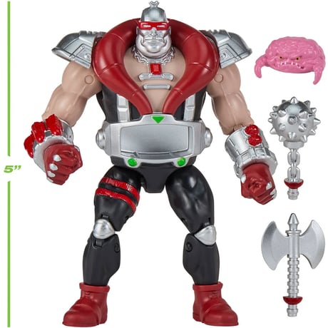 Playmates TMNT × G.I. Joe Krang as Destro Commander 4.5" Scale Action Figure