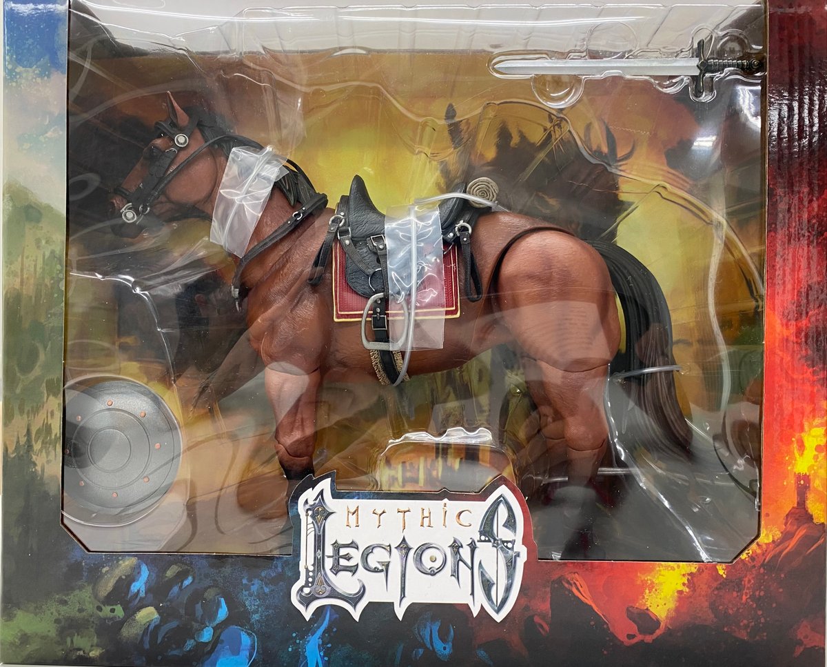 Mythic Legions: Arethyr BALIUS 馬（茶色） | TRISKELE
