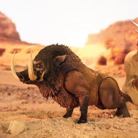 D20 Studio Giant Wild Boar Bonestabber (Brown Ver.) 1/12 Scale Action Figure